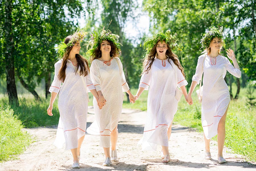 Slavic girls in Shuancheng